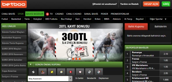 Betboo TV turk