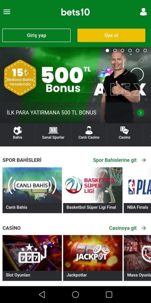 Bets10 Apk turkiye