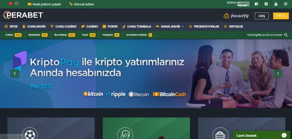 Perabet Canli bahis turk