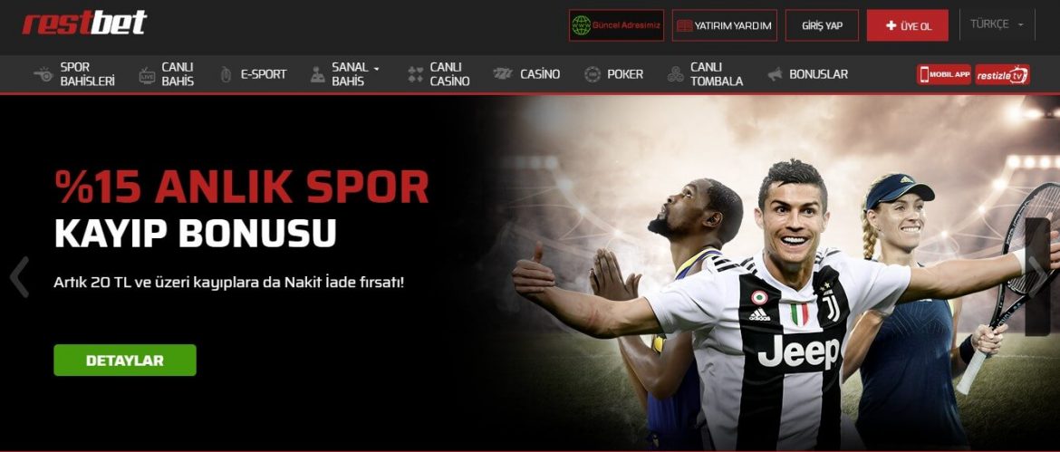 Restbet Güncel adresi