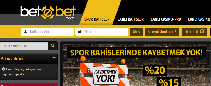 Betebet Canli bahis