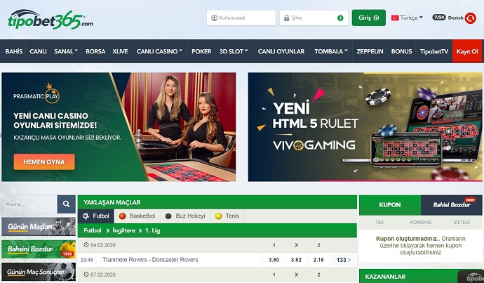 Tipobet Canli bahis