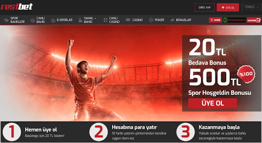 Restbet Indir turkiye