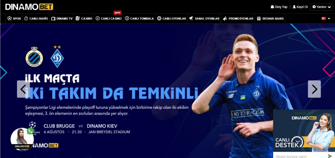 Dinamobet Kayıt