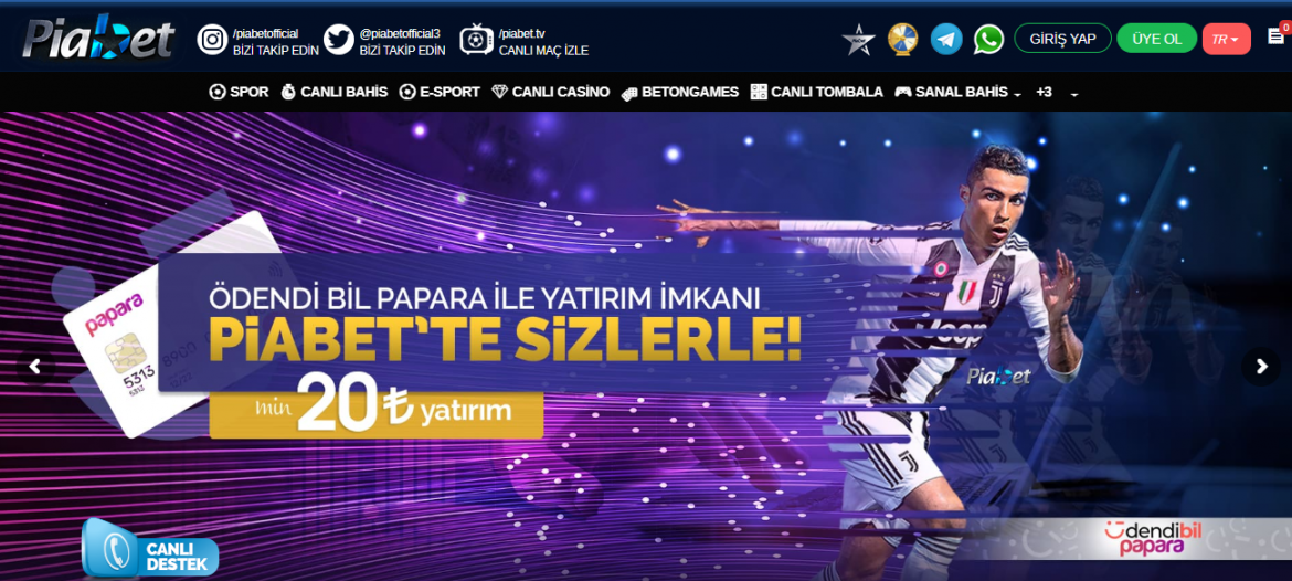 Piabet Yeni Adresi