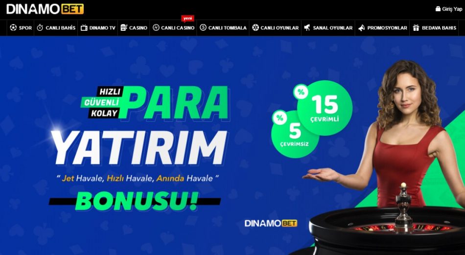 Dinamobet Canlı Bahis