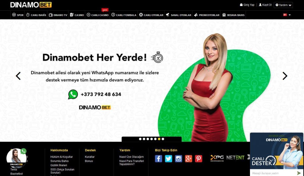 Dinamobet Kayıt turkiye