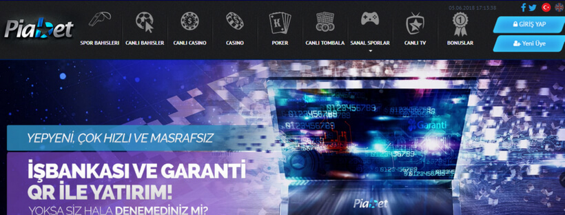 Piabet Mobil turk