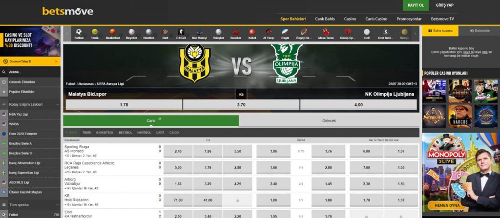 Betsmove Kayıt turkiye