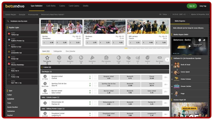 Betsmove Kayıt