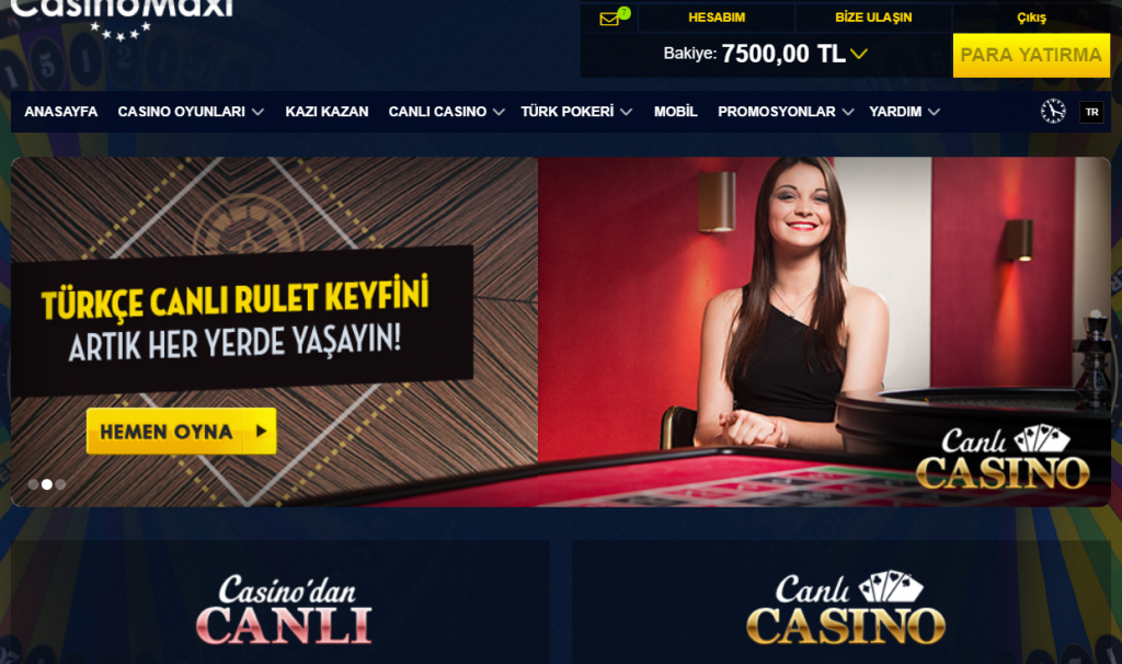 Casinomaxi Tv turk
