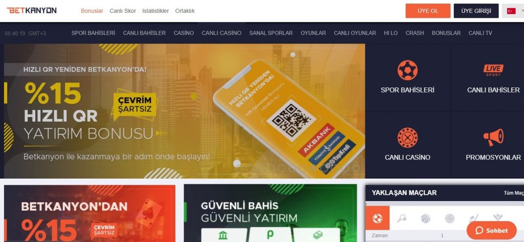 Betkanyon Canlı Bahis turkiye