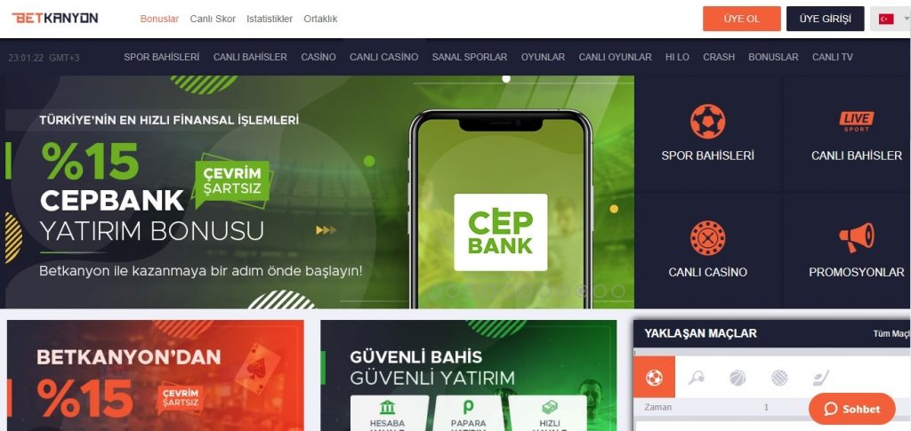 Betkanyon Yeni Adresi turk