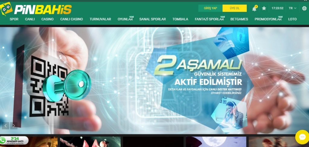 Pinbahis Yeni Adresi turkiye
