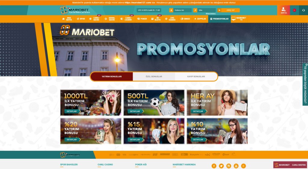 Mariobet Giriş