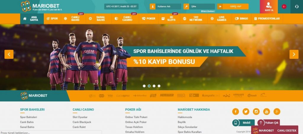 Mariobet Canlı Bahis turk