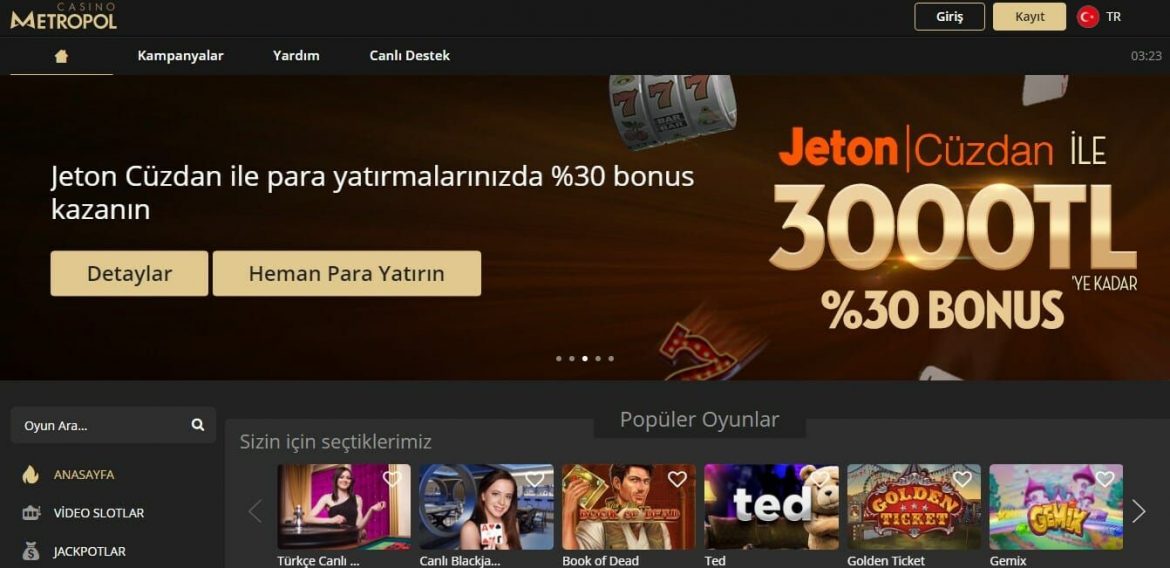 Casino Metropol Güncel adresi