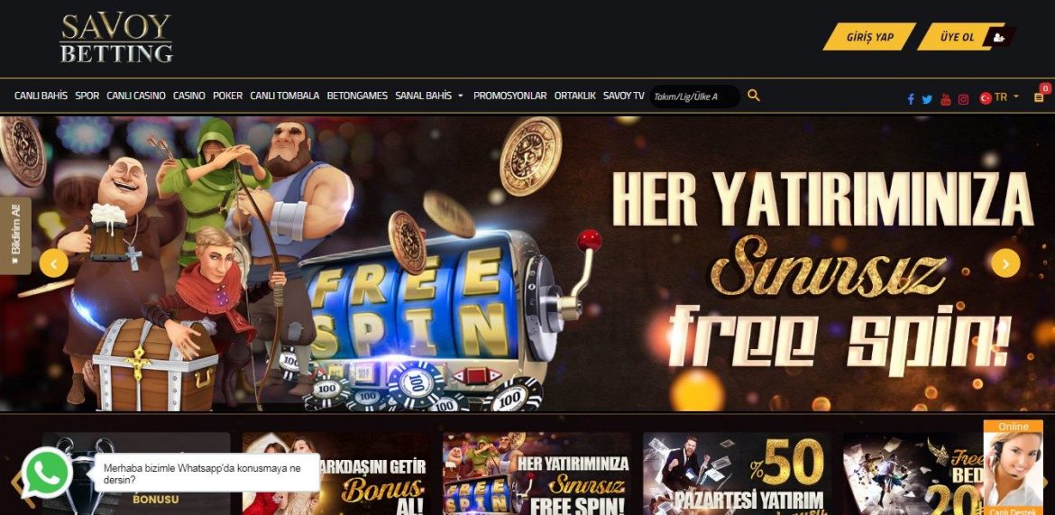 Savoybetting Güncel adresi